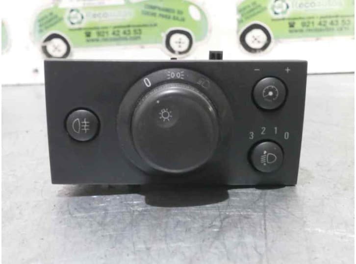 Recambio de mando luces salpicadero para opel meriva a monospace (x03) 1.7 cdti (e75) referencia OEM IAM 93394756 16240320