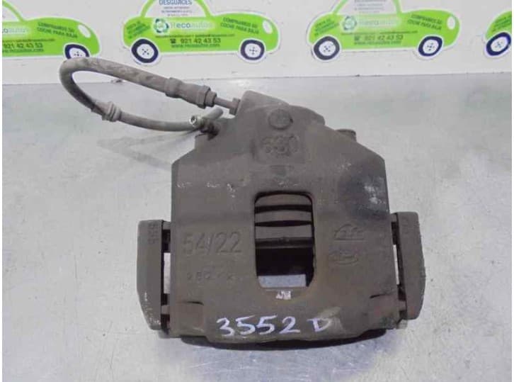 Recambio de pinza freno delantera derecha para ford fusion (ju_) 1.4 tdci referencia OEM IAM 5422282255630 ATE