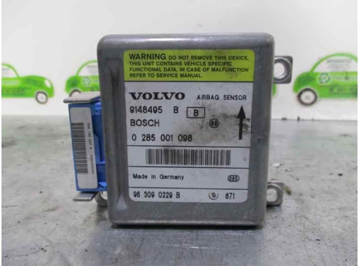 Recambio de centralita airbag para volvo 850 station wagon (855) 2.5 tdi referencia OEM IAM 9148495 0285001098 BOSCH