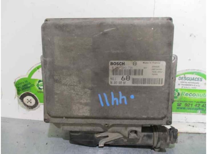 Recambio de centralita motor uce para peugeot 106 ii (1a_, 1c_) 1.1 i referencia OEM IAM 9620398980 0261203736 BOSCH