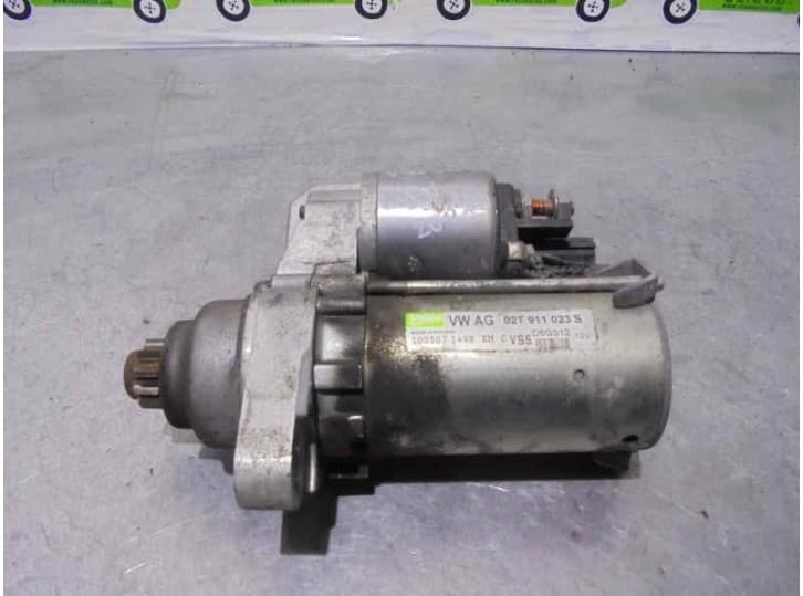 Recambio de motor arranque para volkswagen polo (9n3) referencia OEM IAM 02T911023S D6GS12 VALEO