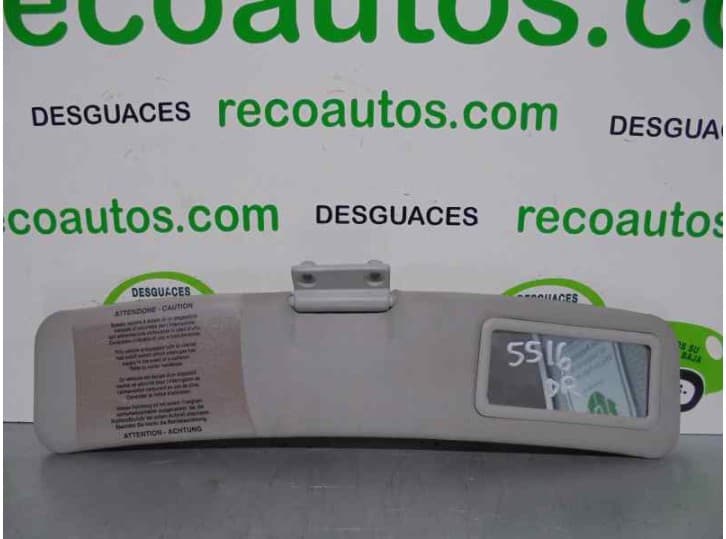 Recambio de parasol derecho para alfa romeo gtv (916_) 1.8 16v (916c3) referencia OEM IAM 0152771061 0152771061