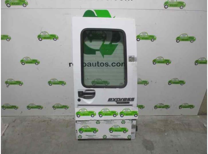 Recambio de puerta trasera derecha para renault rapid / express (f40) diesel referencia OEM IAM 7751467251 BLANCA ROTULADA 4 PUE