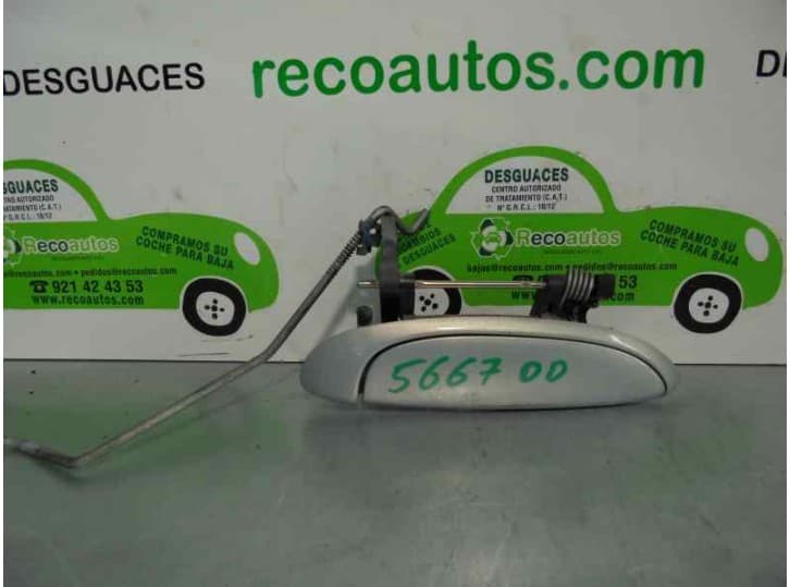 Recambio de maneta exterior delantera derecha para renault clio ii (bb_, cb_) 1.9 d (b/cb0e, bb0j) referencia OEM IAM 7700426087