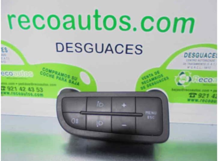 Recambio de mando luces salpicadero para fiat punto evo (199_) 1.3 d multijet (199axc1a, 199bxc1a, 199axt1a, 199bxt1a) referenci