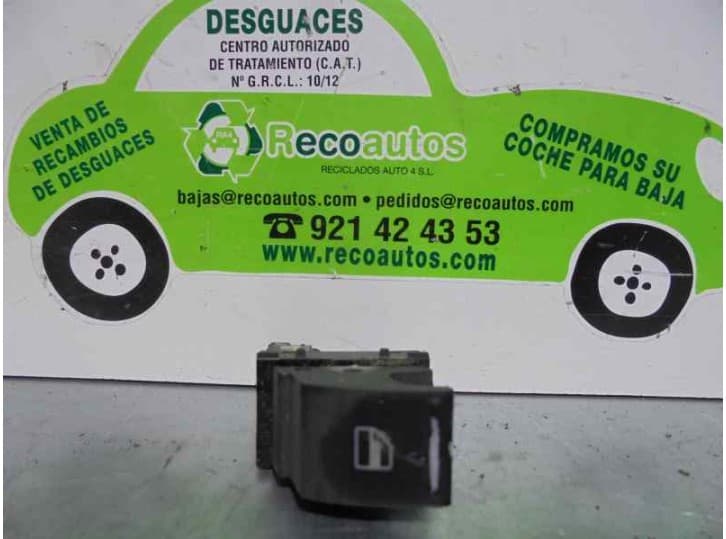 Recambio de mando elevalunas trasero izquierdo para volkswagen passat b6 (3c2) 2.0 tdi 16v referencia OEM IAM