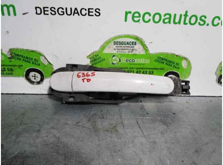 Recambio de maneta exterior trasera derecha para skoda octavia i (1u2) 1.9 tdi referencia OEM IAM 3B0837885