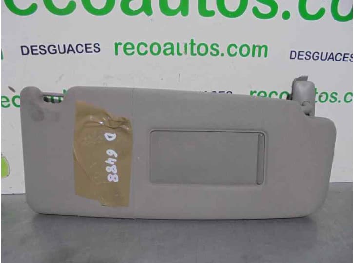Recambio de parasol derecho para audi allroad c5 (4bh) 2.5 tdi quattro referencia OEM IAM 4B0857552