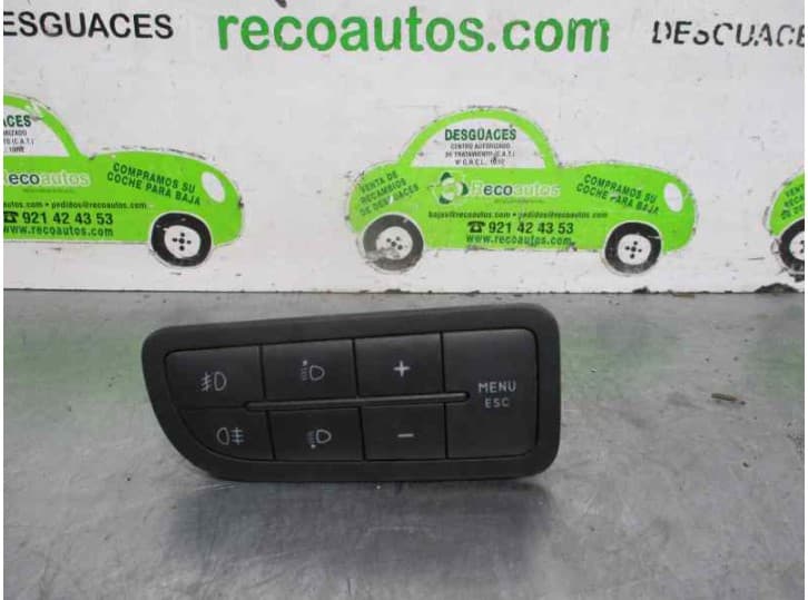 Recambio de mando luces salpicadero para fiat grande punto (199_) 1.3 d multijet (199.axd11, 199.axd1a, 199.axd1b,... referencia
