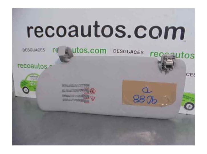 Recambio de parasol derecho para renault espace iv (jk0/1_) 2.2 dci (jk0h) referencia OEM IAM 820000096 8200413909
