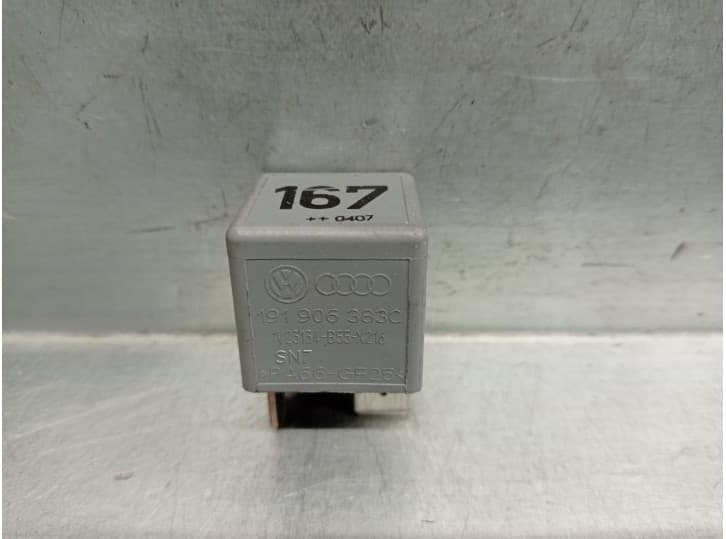 Recambio de rele para volkswagen passat b5.5 (3b3) 1.9 tdi referencia OEM IAM 191906383C RELE 167