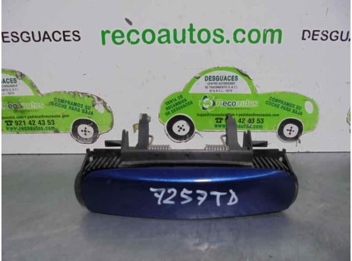 Recambio de maneta exterior trasera derecha para audi a4 b7 (8ec) 2.0 tdi 16v referencia OEM IAM 4B0839885