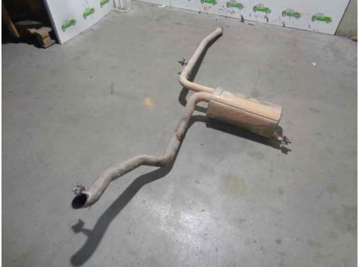 Recambio de tubo escape trasero para toyota proace furgoneta (mdx_) 2.0 d (mdx3) referencia OEM IAM 8713 WIMETAL
