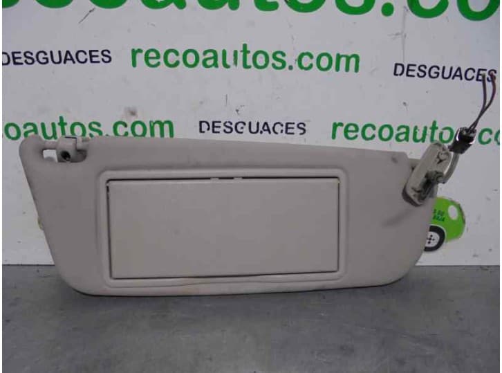 Recambio de parasol derecho para opel astra g coupé (t98) 1.8 16v (f07) referencia OEM IAM