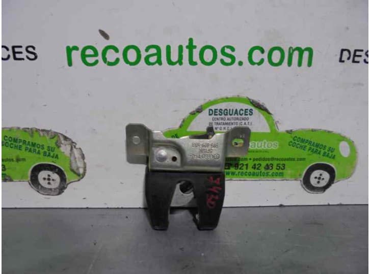 Recambio de cerradura maletero / porton para volkswagen polo classic (86c, 80) 1.3 referencia OEM IAM 873827503 2 PUERTAS