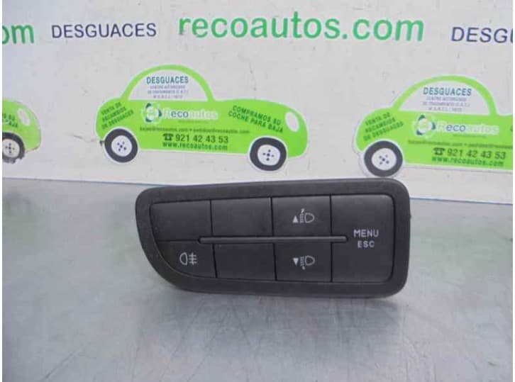 Recambio de mando luces salpicadero para fiat fiorino furgón/monospace (225_) 1.3 d multijet (225bxd1a, 225bxb1a, 225bxb11) refe