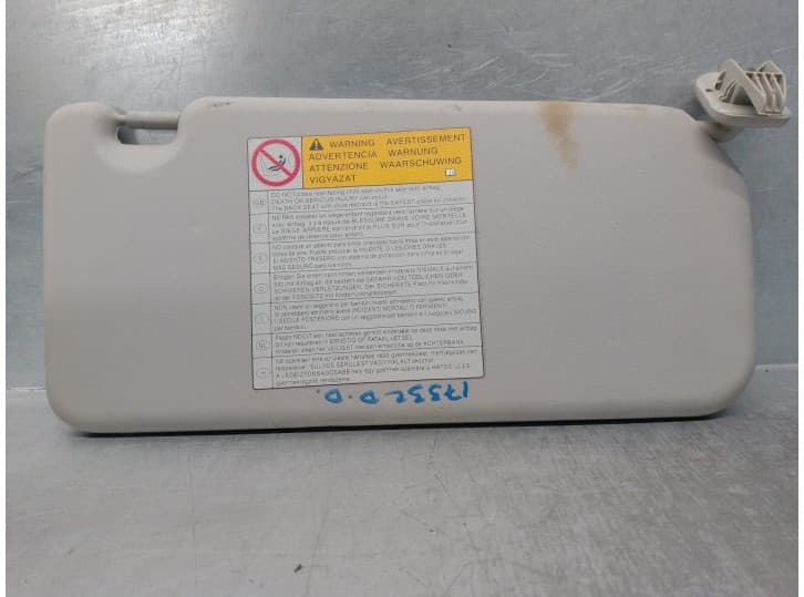 Recambio de parasol derecho para suzuki alto vii (gf, ha25_, ha35_) 1.0 (amf310) referencia OEM IAM 84801M68K11