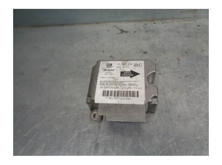 Recambio de centralita airbag para opel astra g sedán (t98) 2.0 di (f69) referencia OEM IAM 09229037 5WK42923 SIEMENS