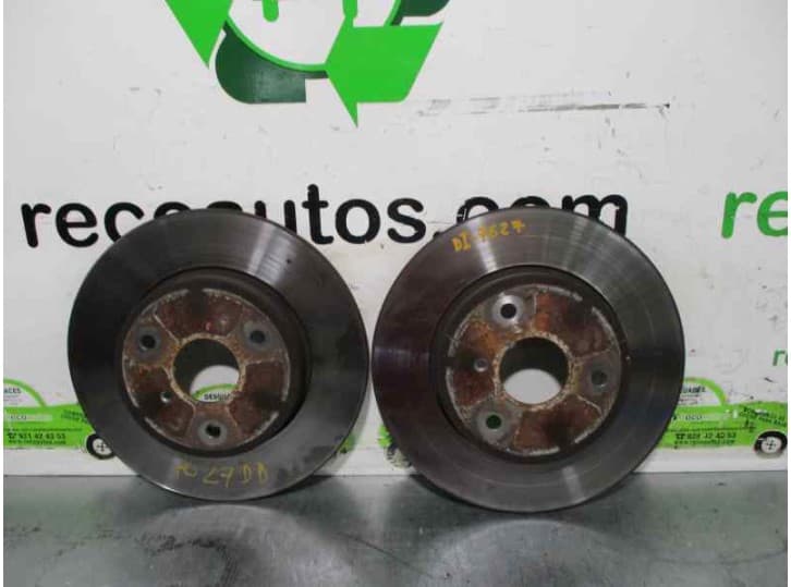 Recambio de disco freno delantero para smart fortwo coupé (451) 1.0 turbo (451.332) referencia OEM IAM
