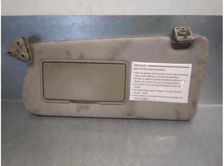 Recambio de parasol izquierdo para hyundai xg sedán 300 referencia OEM IAM 8520139660ZQ 8520139660ZQ