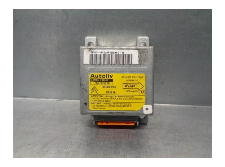 Recambio de centralita airbag para citroën xsara coupé (n0) 1.6 i referencia OEM IAM 9633621380 550535300 AUTOLIV