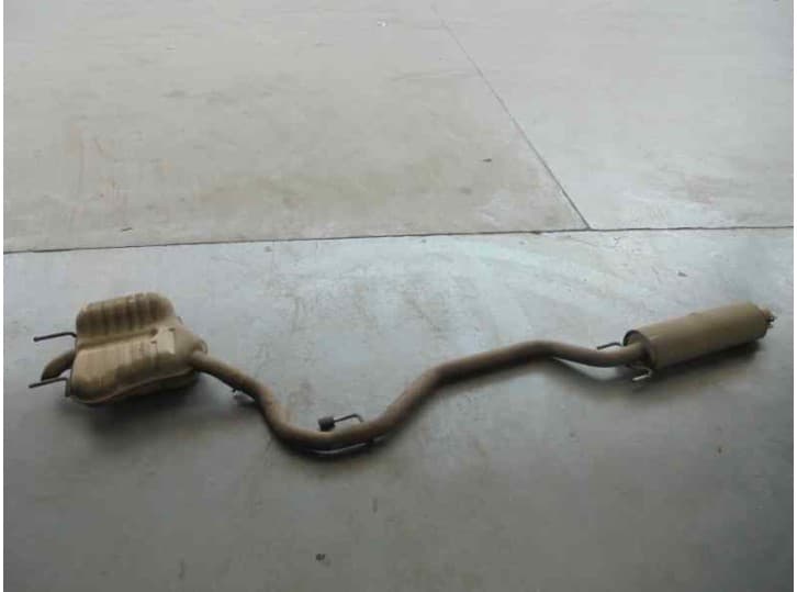 Recambio de tubo escape trasero para opel vectra c gts (z02) 1.9 cdti (f68) referencia OEM IAM 24422036 24422004078