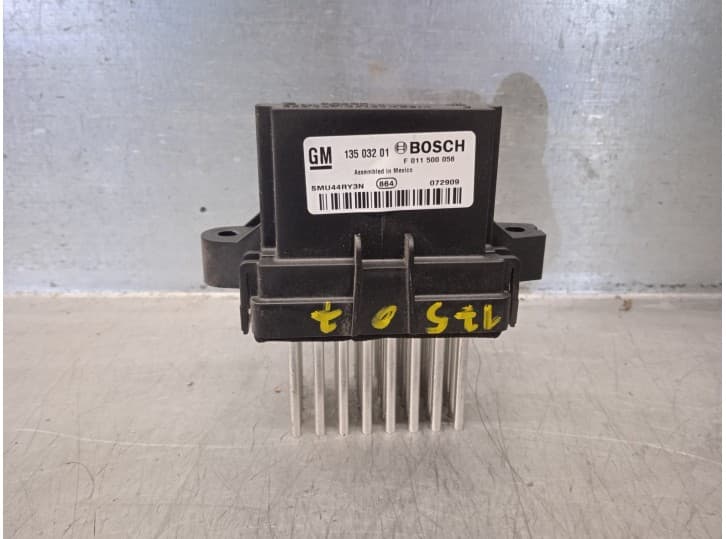 Recambio de resistencia calefaccion para opel insignia a (g09) 2.0 cdti (68) referencia OEM IAM 13503201 F011500056 BOSCH