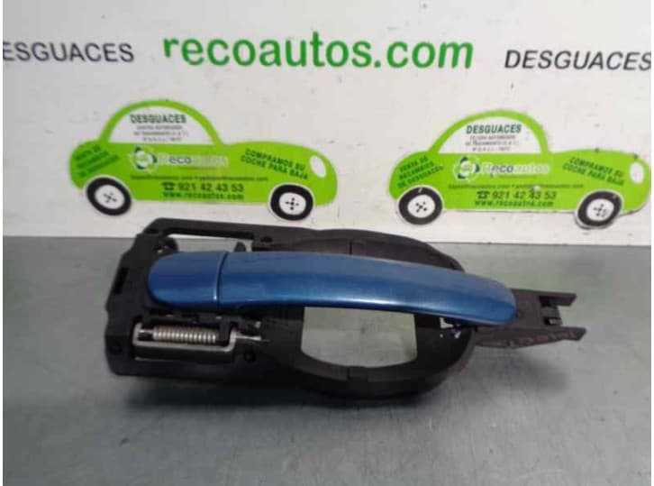 Recambio de maneta exterior trasera izquierda para audi a2 (8z0) 1.6 fsi referencia OEM IAM 3B0837207G 5 PUERTAS