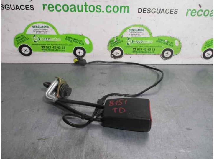 Recambio de enganche cinturon trasero derecho para citroën c5 ii break (re_) 2.2 hdi (re4hxe) referencia OEM IAM 96480893XX