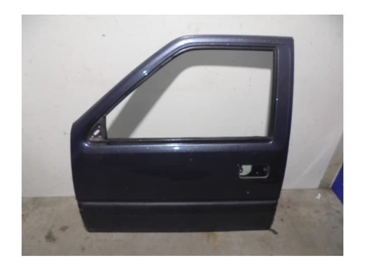 Recambio de puerta delantera izquierda para opel frontera a sport (u92) 2.5 tds referencia OEM IAM 124213 GRIS OSCURO 3 PUERTAS