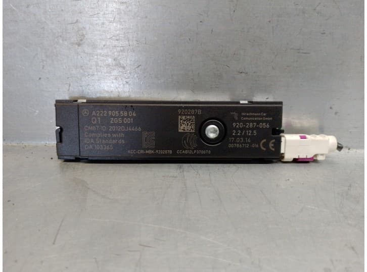 Recambio de antena para mercedes-benz clase c (w205) c 200 (205.042) referencia OEM IAM A1669051702