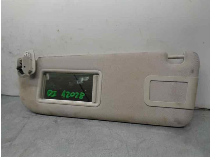 Recambio de parasol izquierdo para audi a6 c6 avant (4f5) 2.0 tdi referencia OEM IAM 4F0857551K