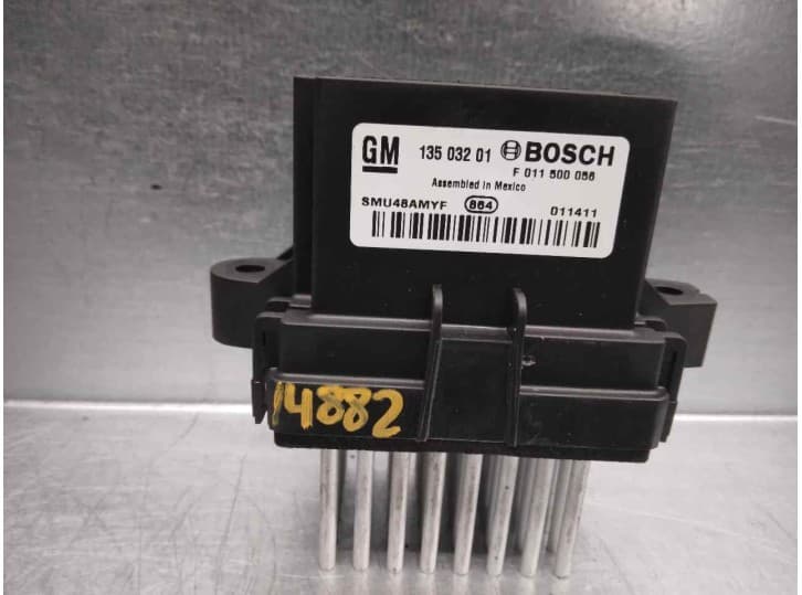 Recambio de resistencia calefaccion para opel astra j (p10) 1.7 cdti (68) referencia OEM IAM 13503201 F011500056 BOSCH