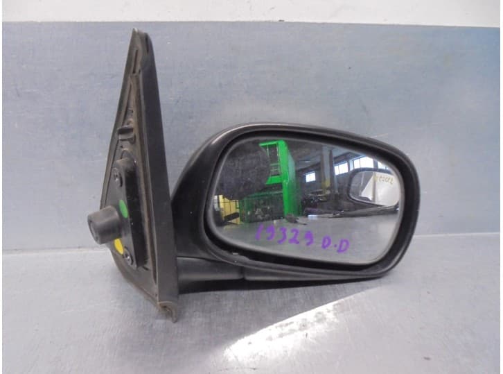 Recambio de retrovisor derecho para nissan micra ii (k11) 1.0 i 16v referencia OEM IAM 963015F110 MANUAL NEGRO 3 PUERTAS
