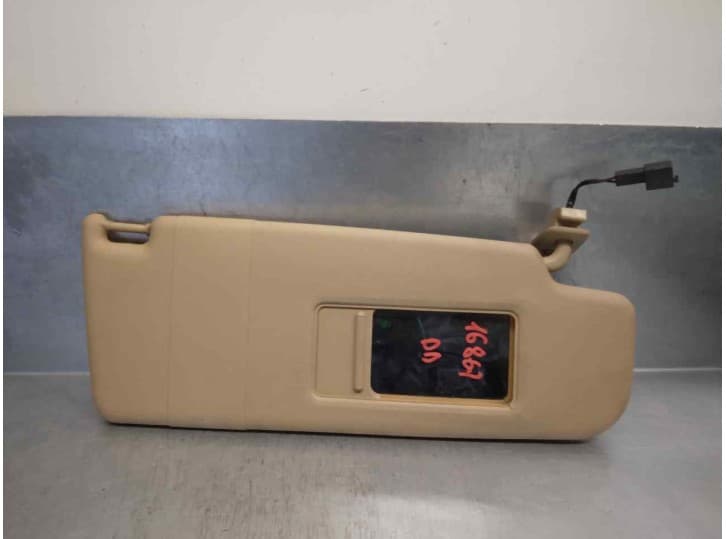 Recambio de parasol derecho para volkswagen golf plus v (5m1, 521) 2.0 tdi 16v referencia OEM IAM 1K0857552K