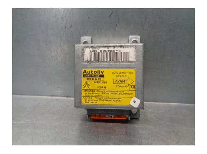 Recambio de centralita airbag para citroën xsara (n1) 1.6 i referencia OEM IAM 9633621380 550535300 AUTOLIV