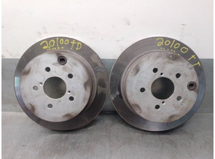 Recambio de disco freno trasero para subaru xv (_gp_) 2.0 i awd (gp7, g33gp) referencia OEM IAM 26700FJ000