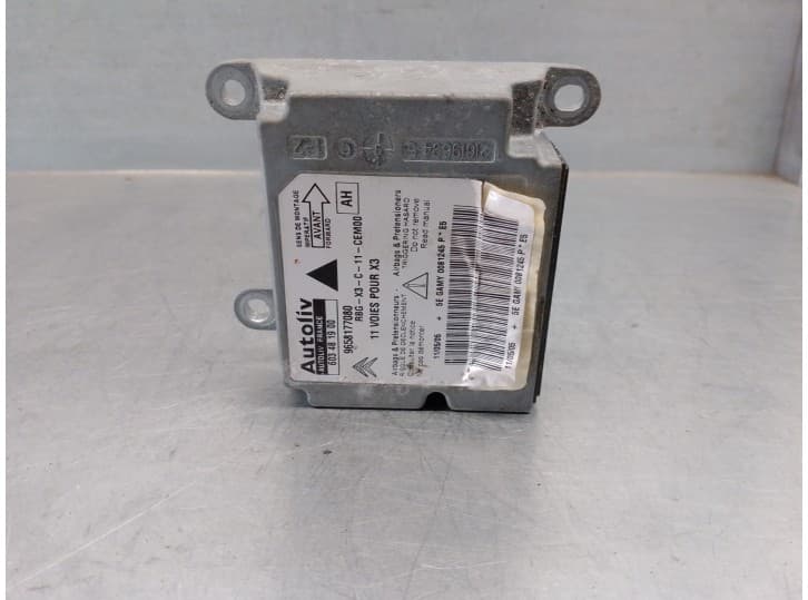 Recambio de centralita airbag para citroën c5 ii (rc_) 1.6 hdi (rc8hzb) referencia OEM IAM 9658177080 603481900 AUTOLIV