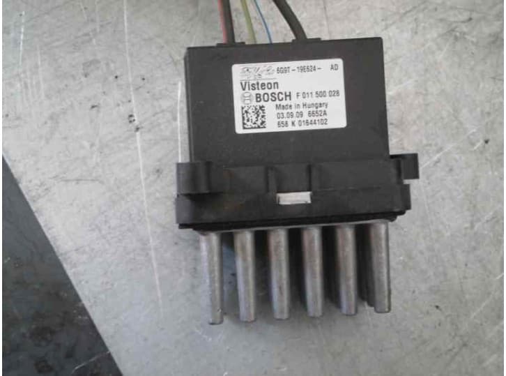 Recambio de resistencia calefaccion para ford focus ii (da_, hcp, dp) 1.6 tdci referencia OEM IAM 6G9T19E624AD F011500028 BOSCH