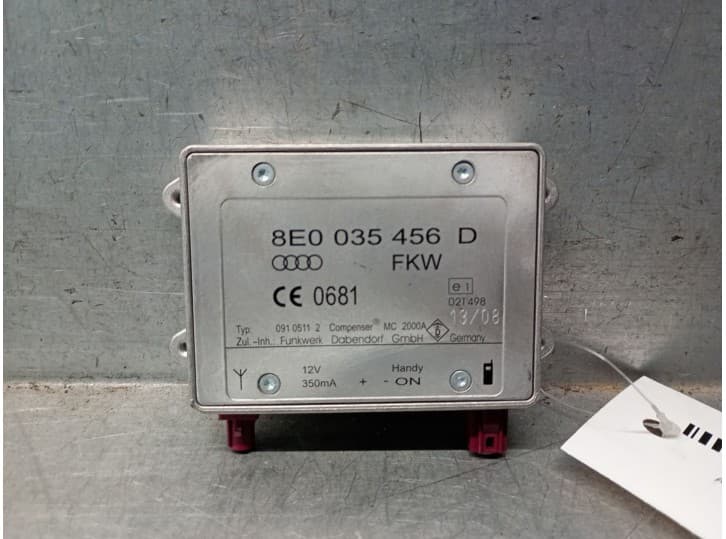 Recambio de antena para audi a4 b8 avant (8k5) 3.0 tdi quattro referencia OEM IAM 8E0035456D