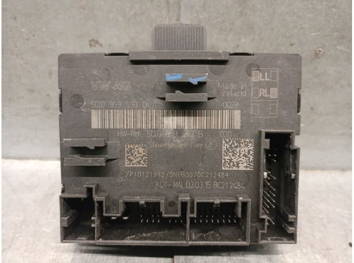 Recambio de centralita cierre para audi a3 limousine (8vs, 8vm) 1.6 tdi referencia OEM IAM 5Q0959593D 5Q0959593D