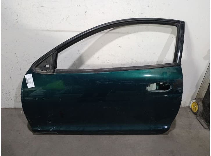 Recambio de puerta delantera izquierda para ford puma (ec_) 1.7 16v referencia OEM IAM 1038147 VERDE 3 PUERTAS