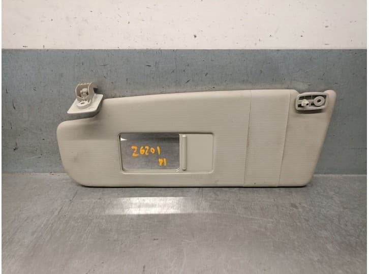 Recambio de parasol izquierdo para volkswagen polo (6n2) 1.4 tdi referencia OEM IAM 6N0857551F 6N0857551F
