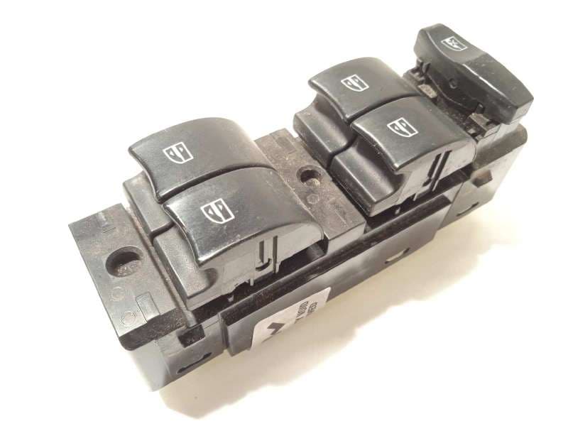 Recambio de mando elevalunas delantero izquierdo para renault koleos i (hy_) 2.0 dci (hy0k) referencia OEM IAM 25401JY00C - Negro