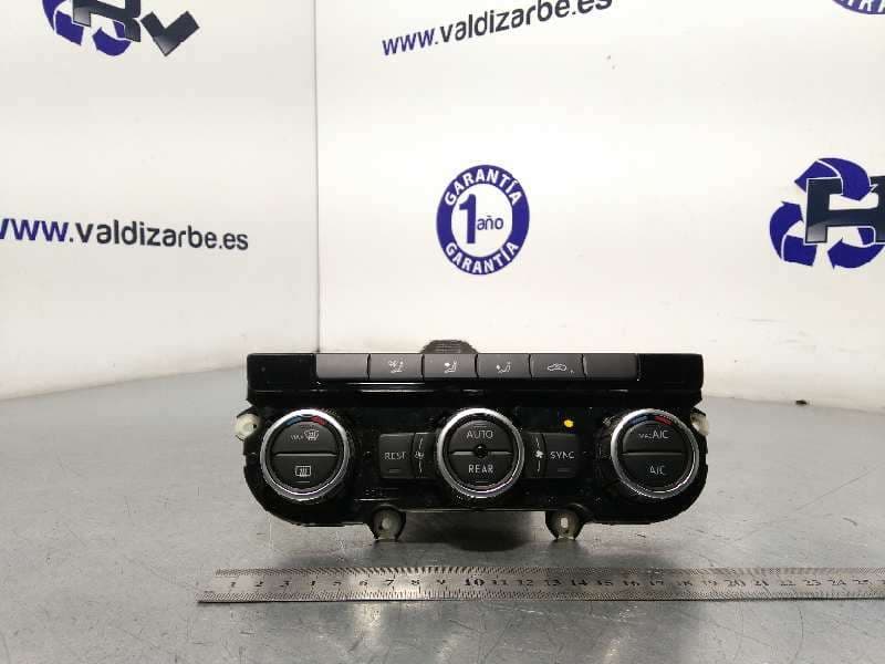 Recambio de mando climatizador para volkswagen sharan (7n2) 2.0 tdi referencia OEM IAM 7N0907044Q 7N0907044QZJU 5HB011059 - Blanco