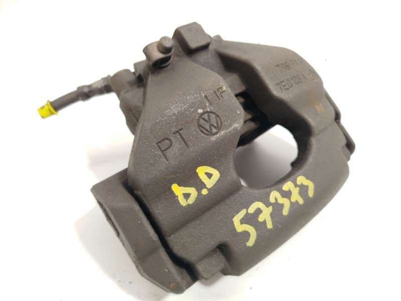 Recambio de pinza freno delantera derecha para volkswagen multivan t5 (7hm, 7hn, 7hf, 7ef, 7em, 7en) 2.5 tdi referencia OEM IAM - Negro