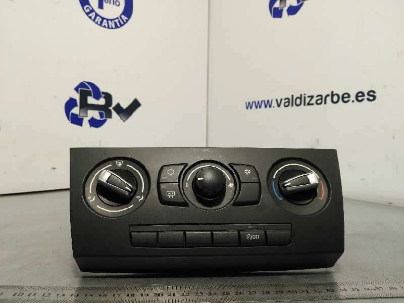 Recambio de mando calefaccion / aire acondicionado para bmw serie 3 touring (e91) 318d referencia OEM IAM 64119221857 - Azul