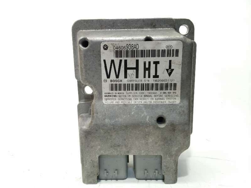 Recambio de centralita airbag para jeep grand cherokee iii (wh, wk) 3.0 crd referencia OEM IAM 04606938AD K04606938AD 0285001816 - Negro