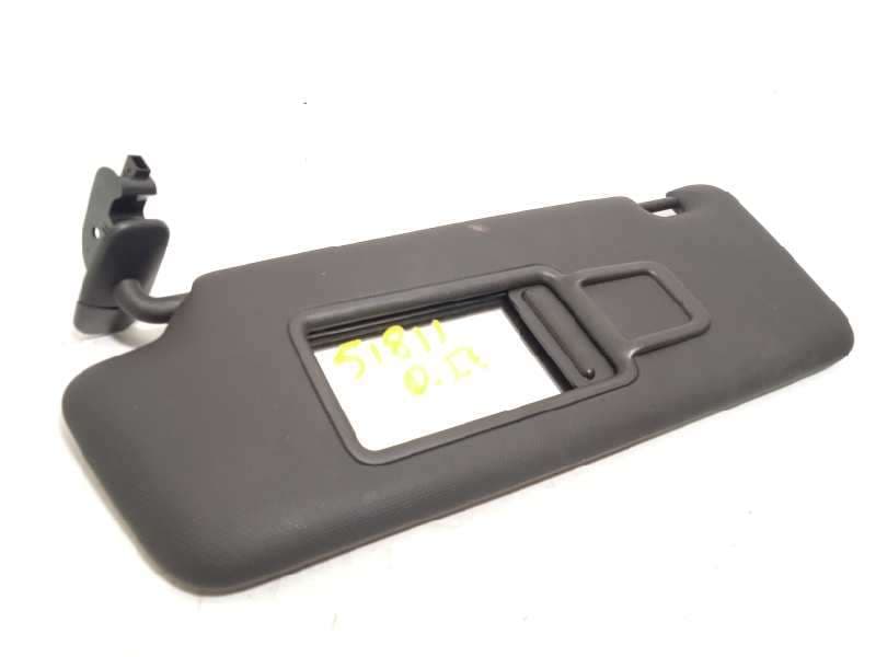 Recambio de parasol izquierdo para audi rs q3 (8ub) 2.5 tfsi quattro referencia OEM IAM 8U0857551C 8U0857551C7C0 - Negro