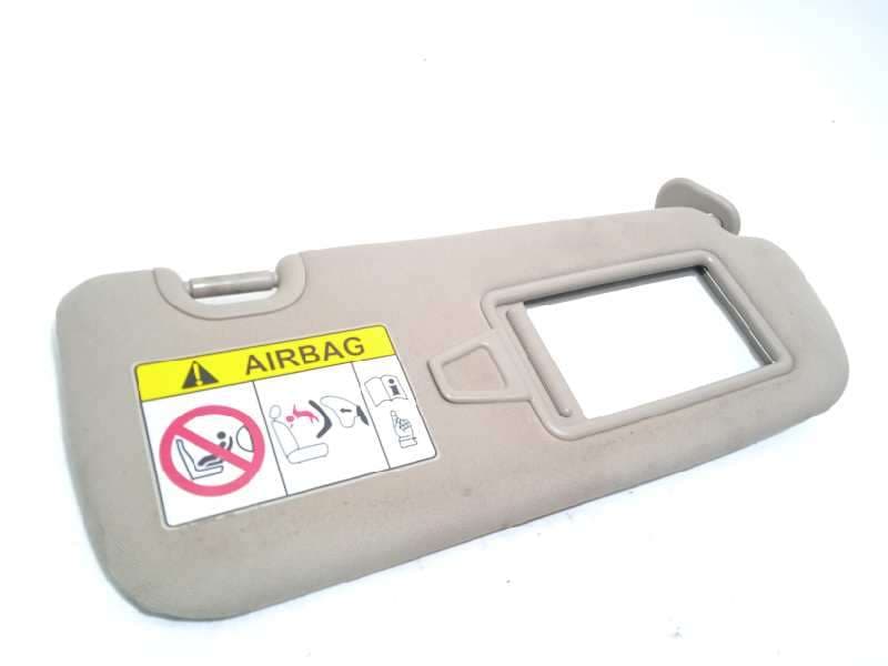 Recambio de parasol derecho para hyundai grand santa fe 2.2 crdi cat referencia OEM IAM 85220B8520VYN - Negro